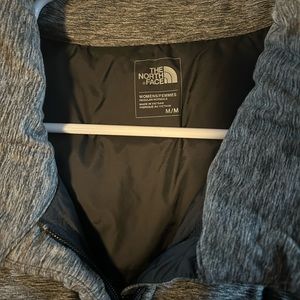 The North Face grey vest